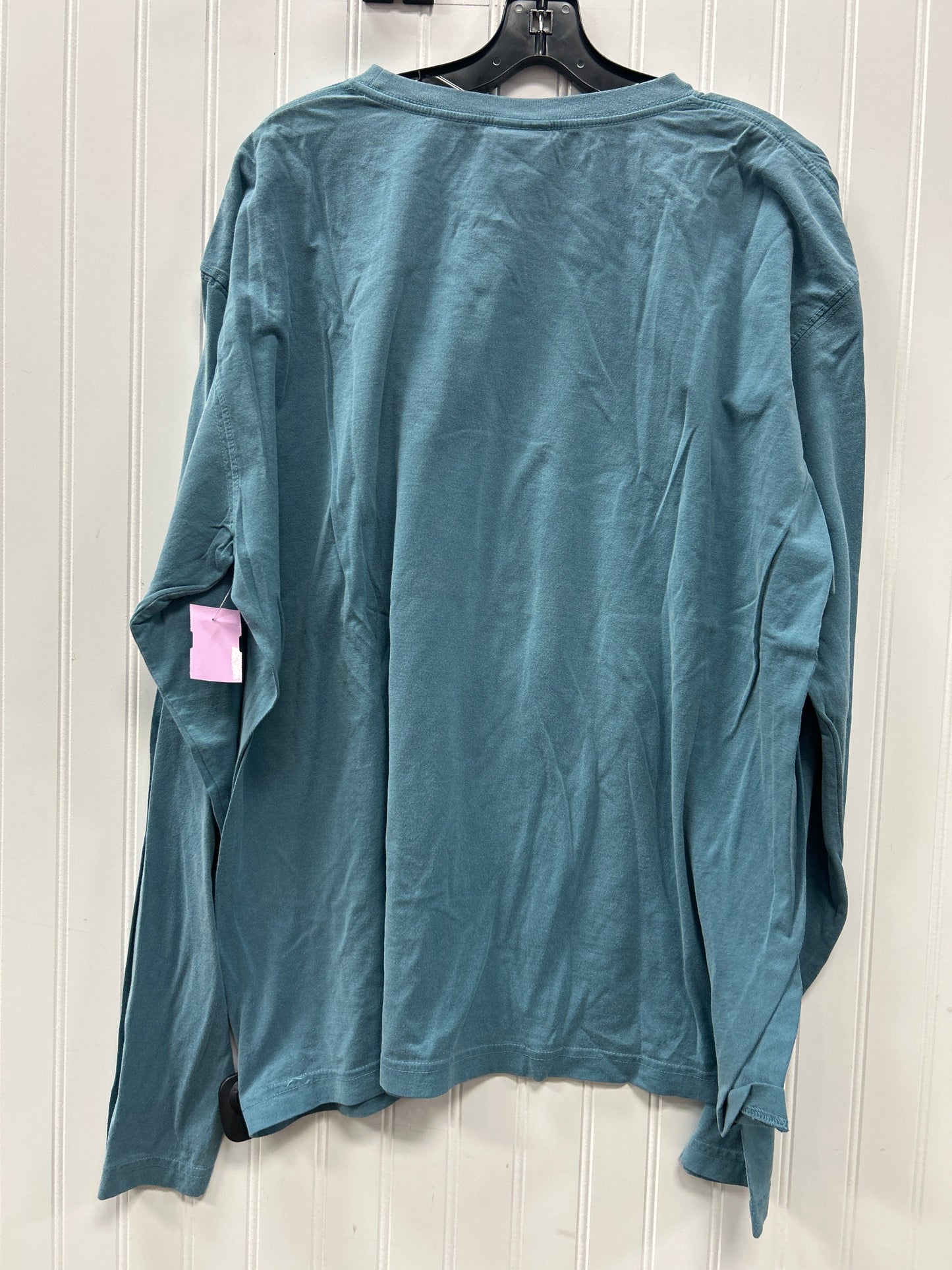 Top Ls By Life Is Good In Teal, Size:1X MWT