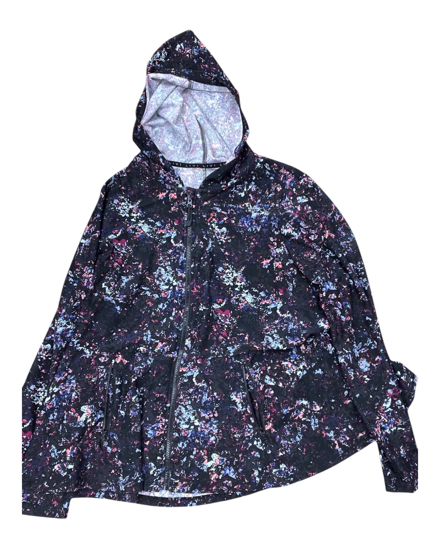 Jacket Other By Livi Active In Black, Size:1X