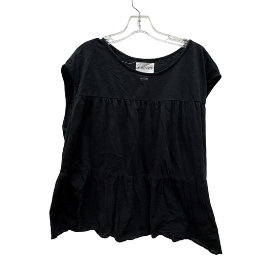 Top Sleeveless By Velvet In Black, Size:Xl