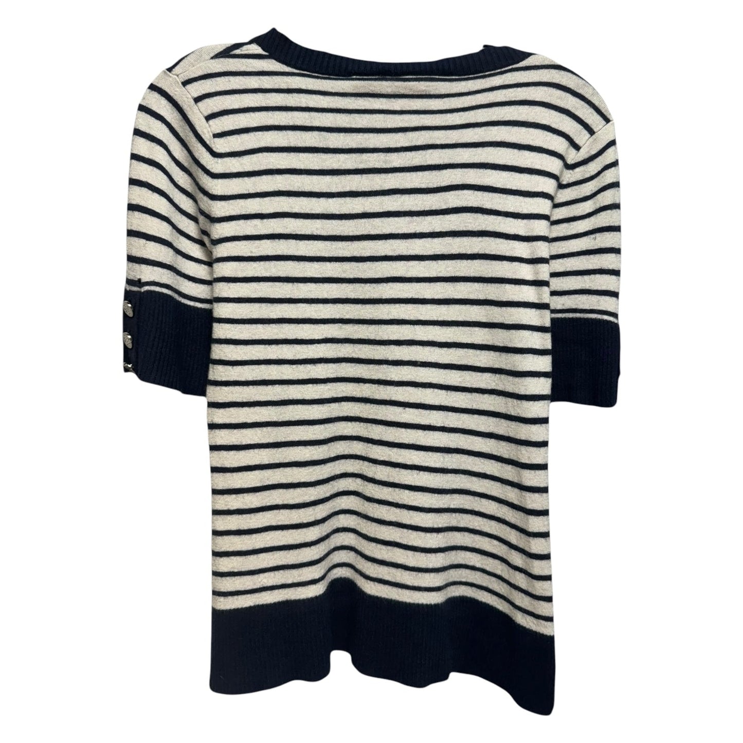 Sweater Designer By Tory Burch In Striped Pattern, Size: L