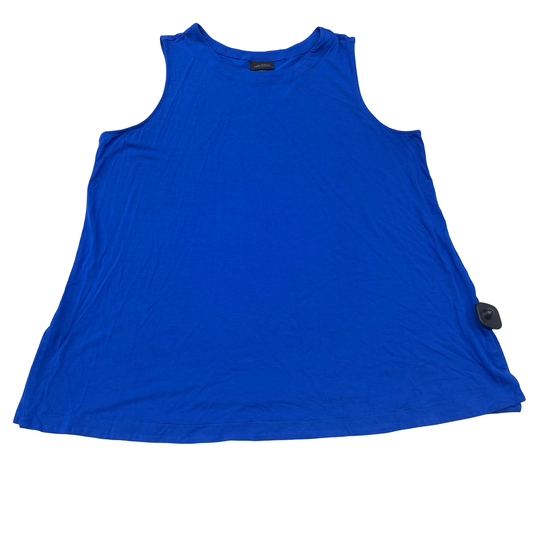 Top Sleeveless By J. Jill In Blue, Size:Xl