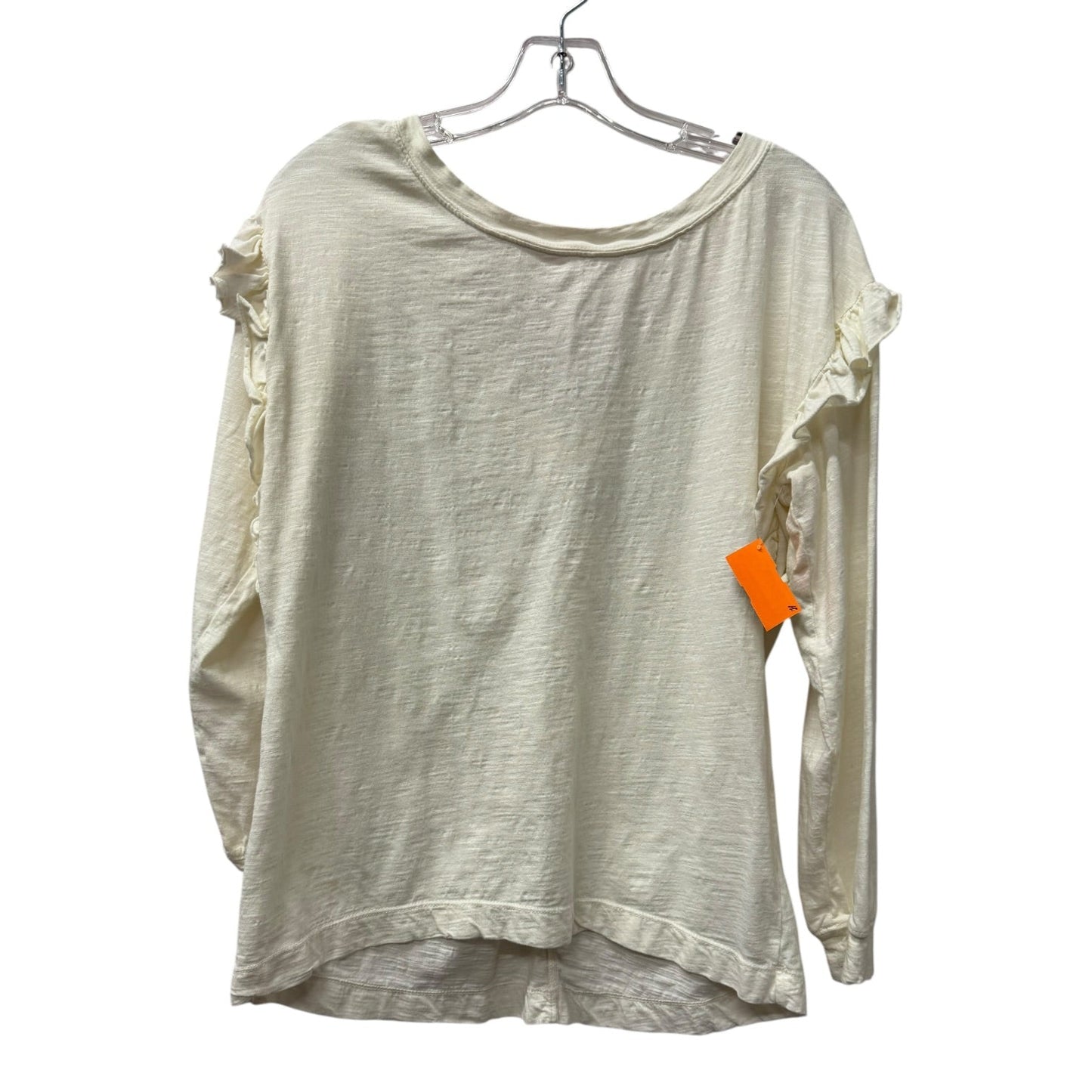 Top Ls By Pilcro In Cream, Size:Xs