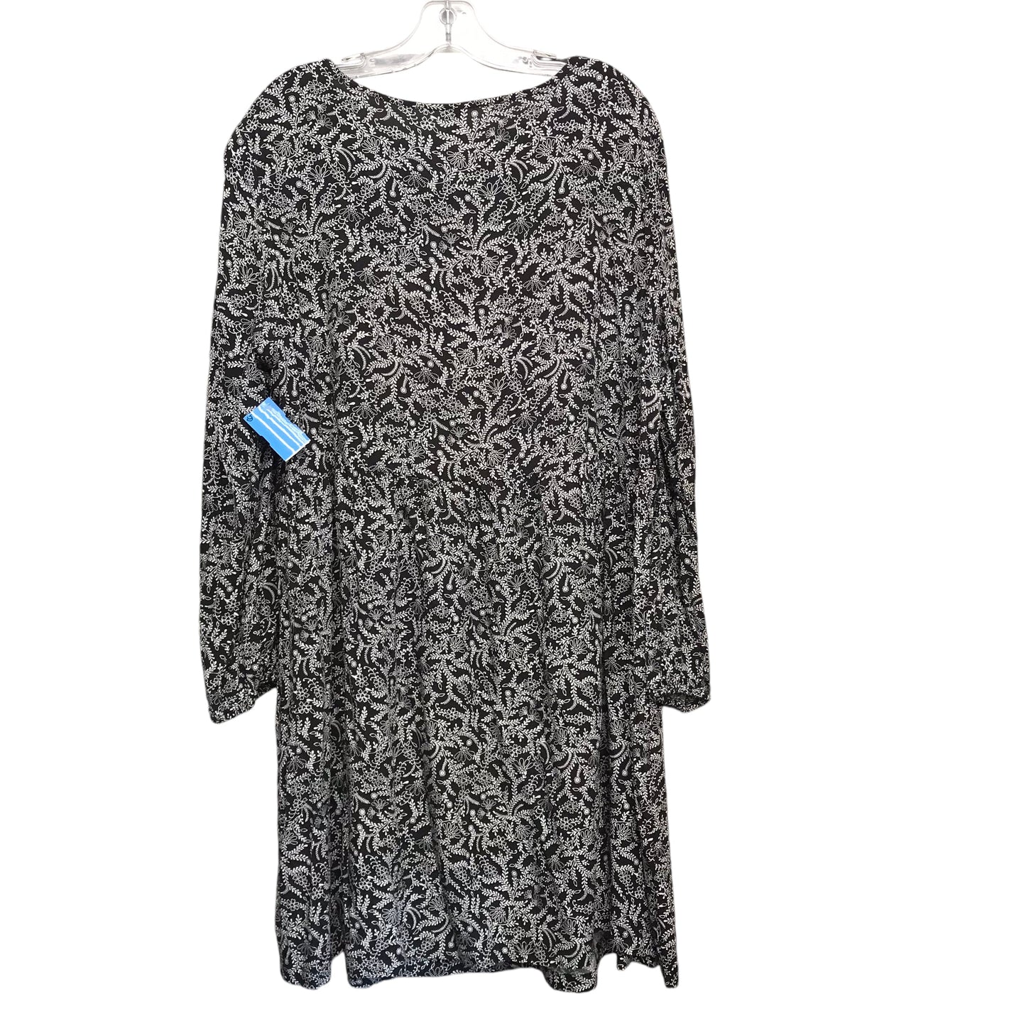 Dress Work By Old Navy In Black & White, Size:Xl