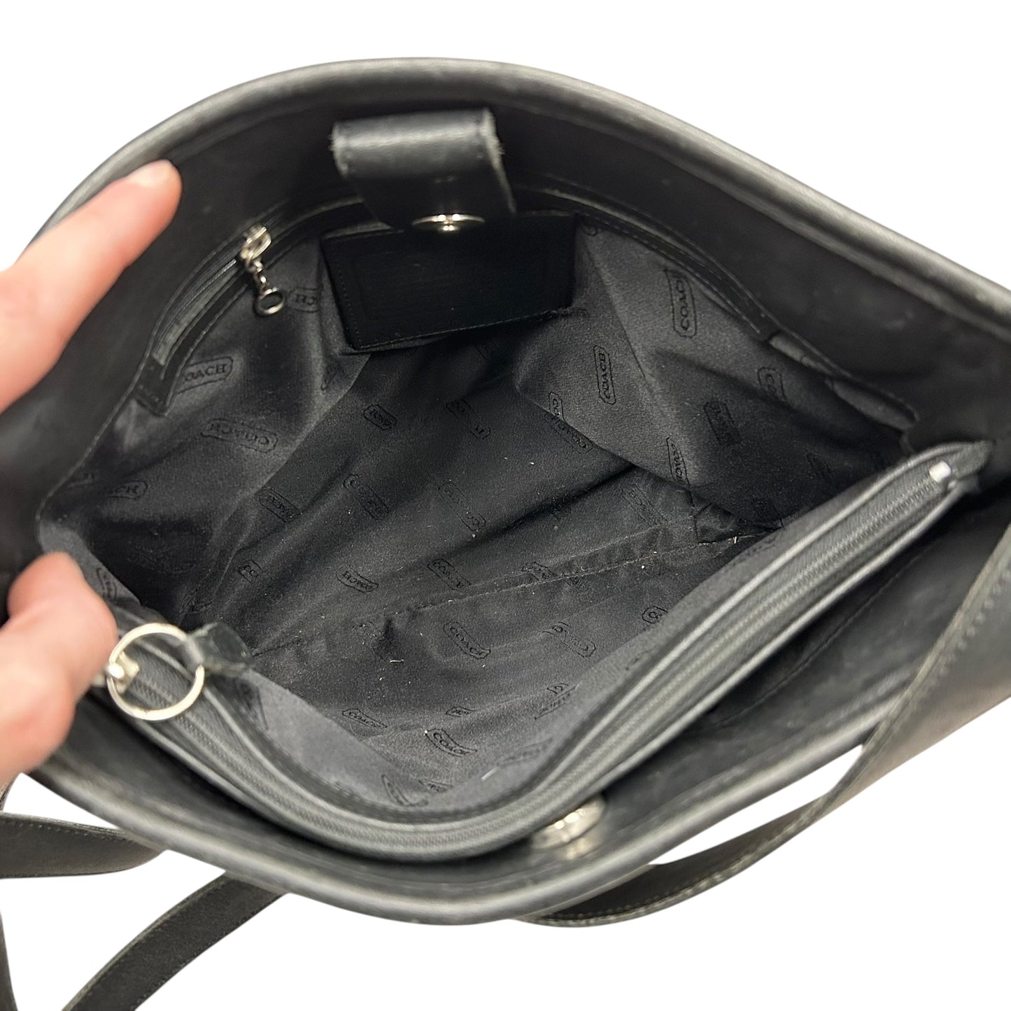 Handbag Designer By Coach, Size: Medium