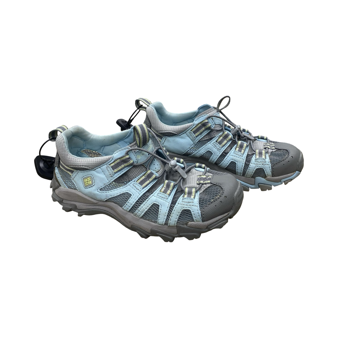 Shoes Sneakers By Columbia In Blue & Grey, Size:6.5