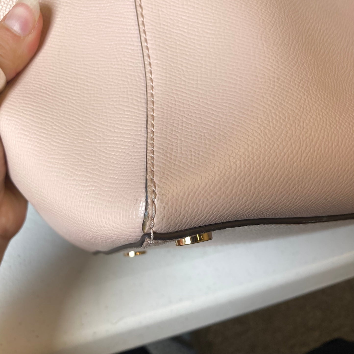 Handbag Designer By Michael Kors In Pink, Size:Large