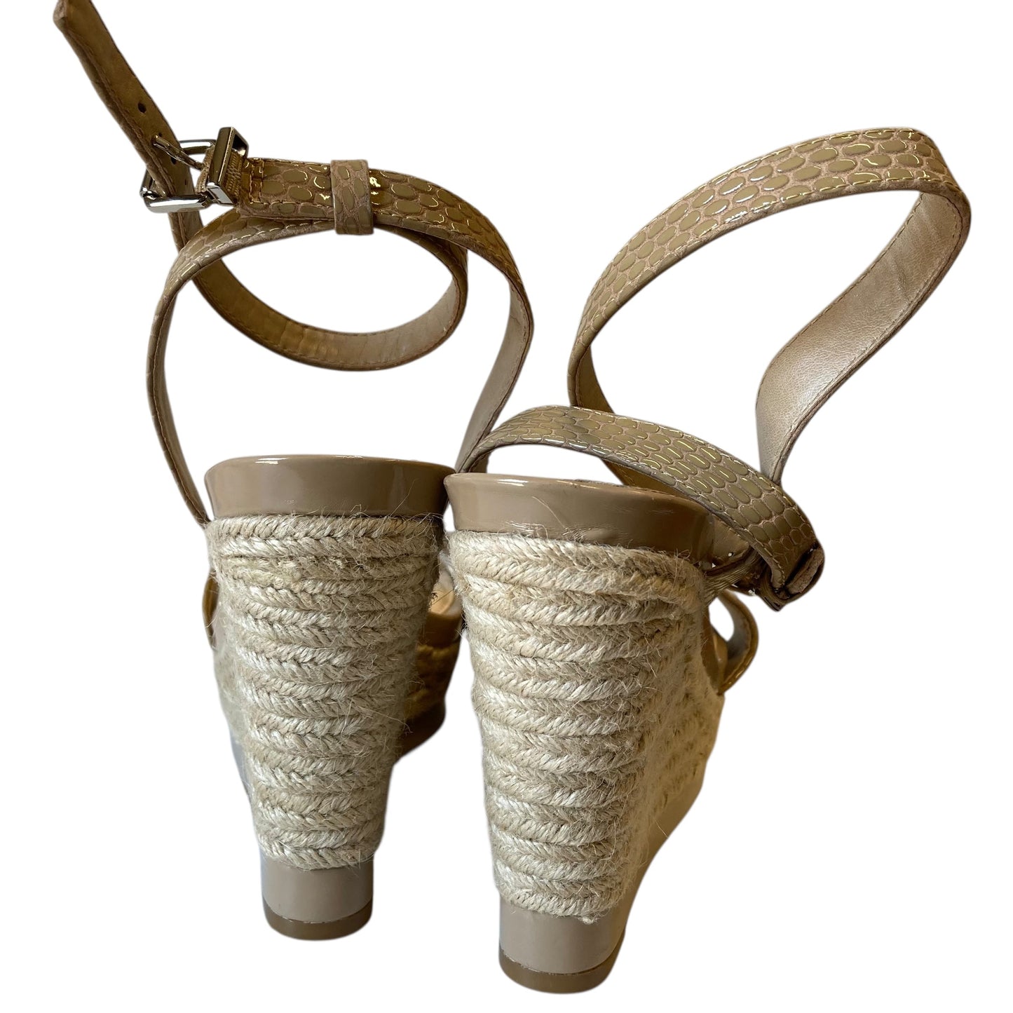 Shoes Heels Wedge By Gianni Bini In Tan, Size:9