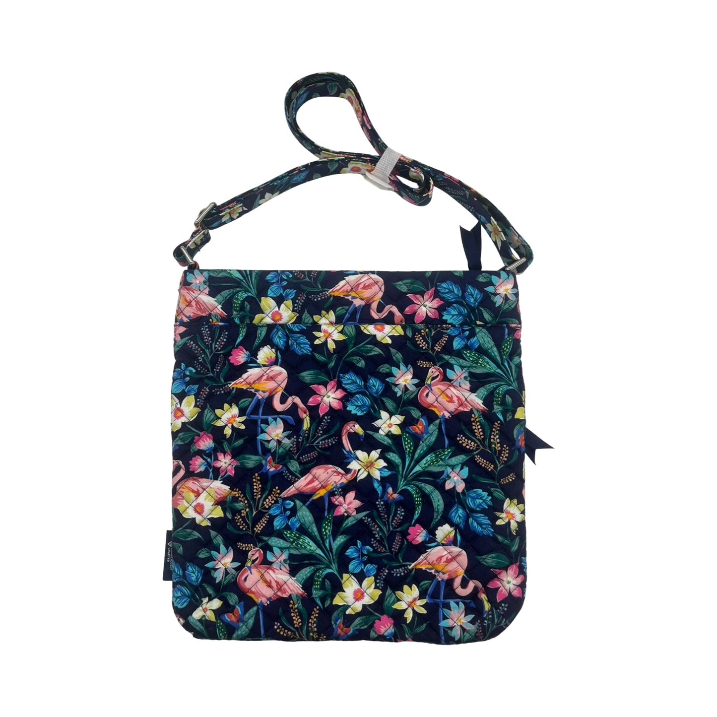 Crossbody By Vera Bradley In Tropical Print, Size:Large