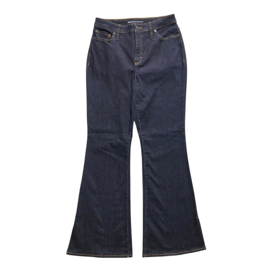 Jeans Flared By Inc In Blue Denim, Size:12
