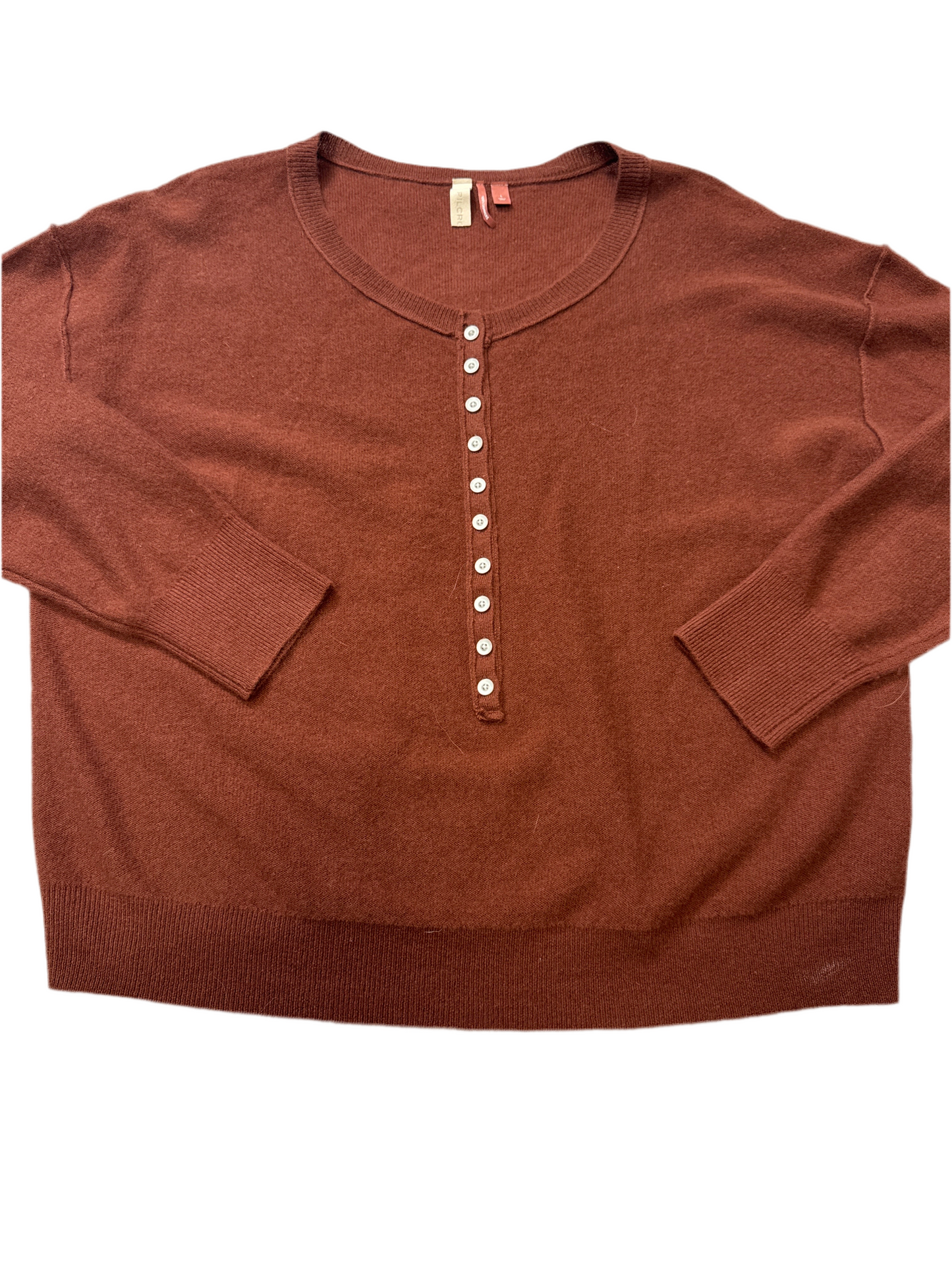 Sweater By Pilcro In Orange, Size: L