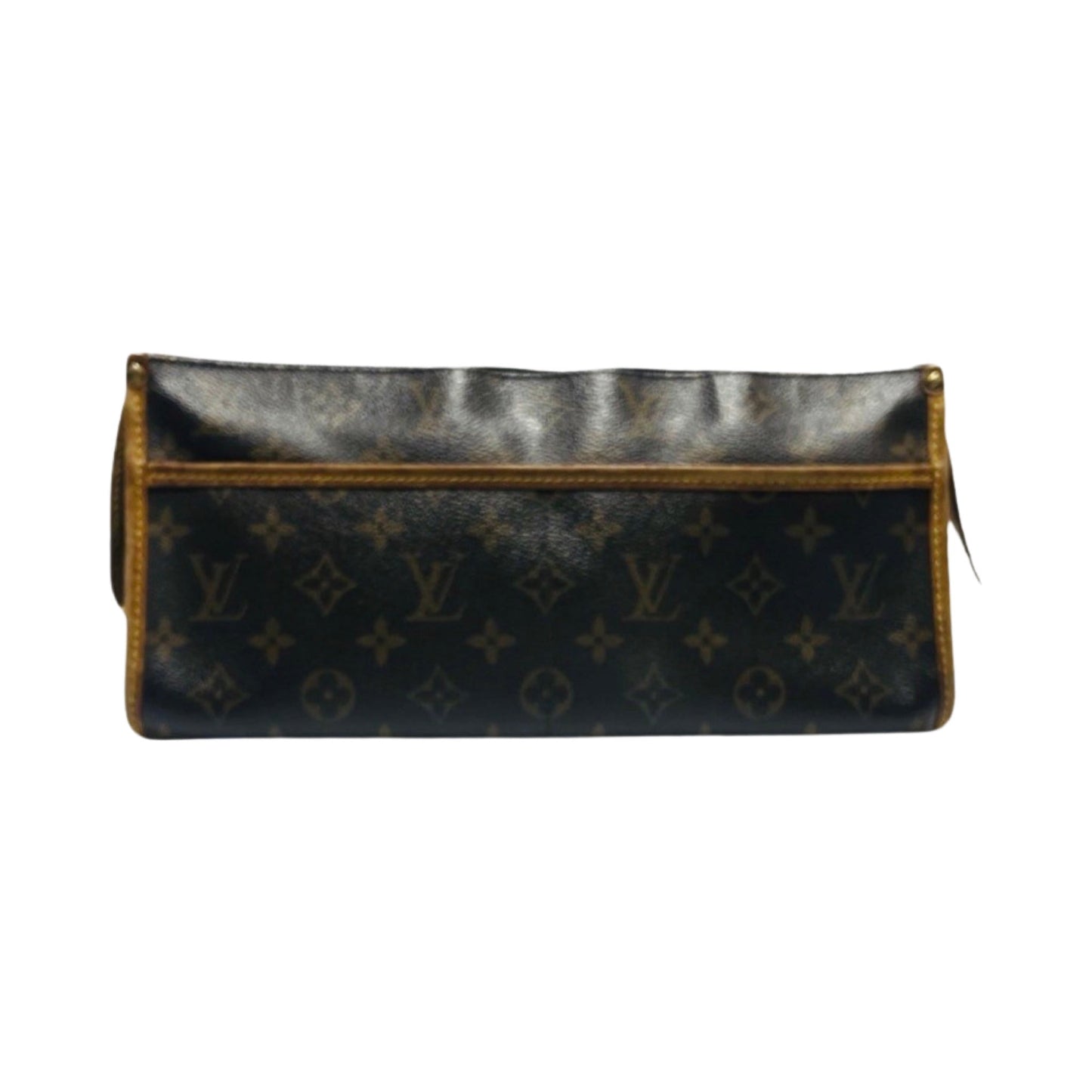 Popincourt Monogram Brown Crossbody Long-Shoulder Handbag Designer by Louis Vuitton Size: Medium