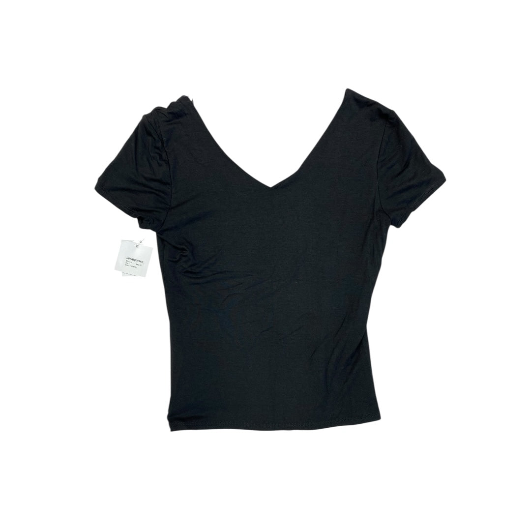 Top Ss Basic By Final Touch In Black, Size:S