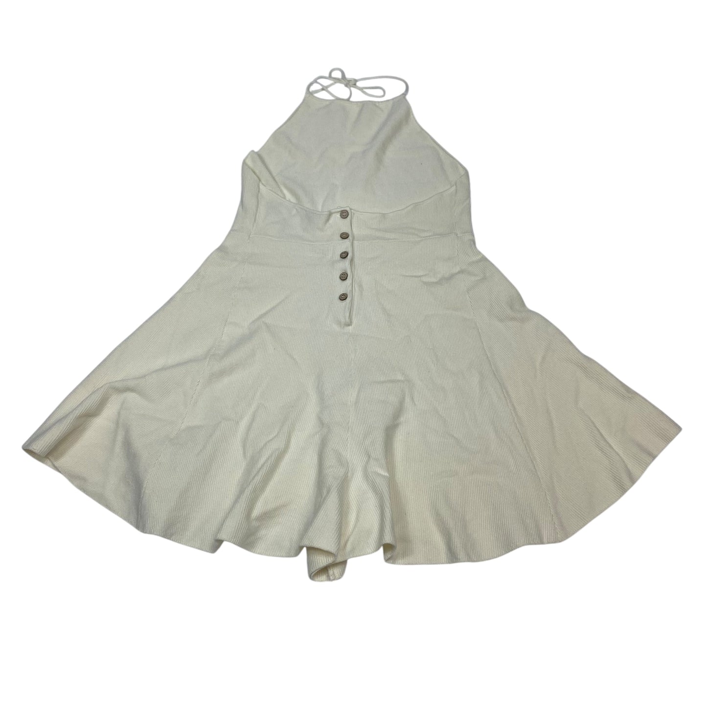 Romper By Free People In Cream, Size:S