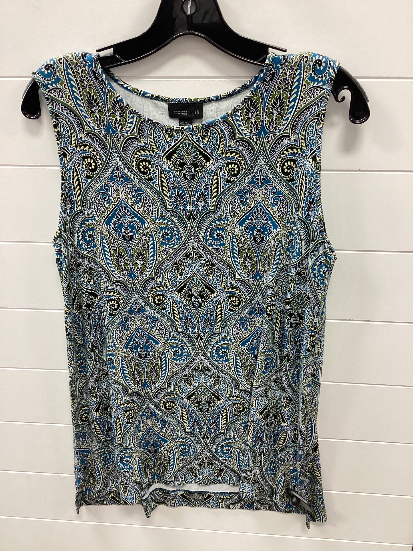 Top Sleeveless By J. Jill In Multi, Size:S