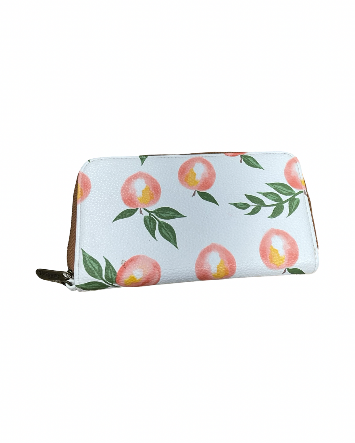 Wallet By Clothes Mentor In White, Size:Large
