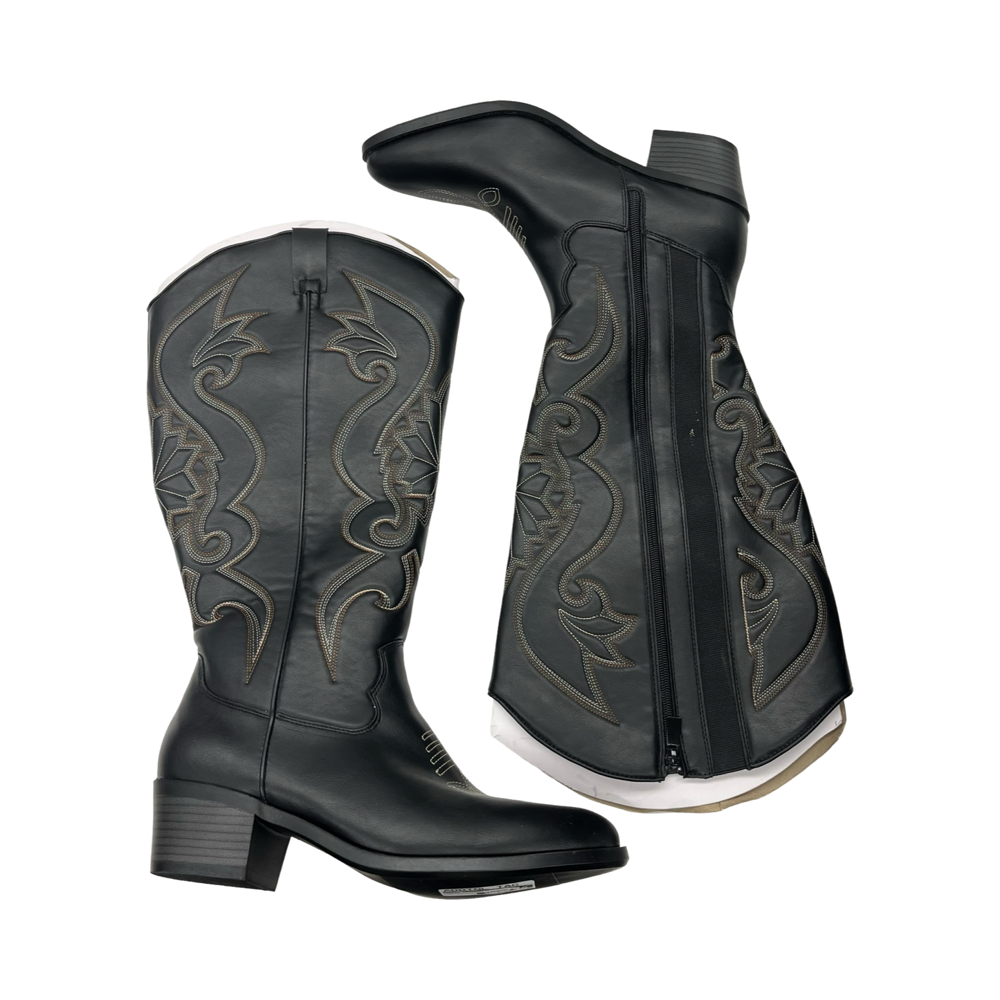 Boots Western By Torrid In Black, Size:12