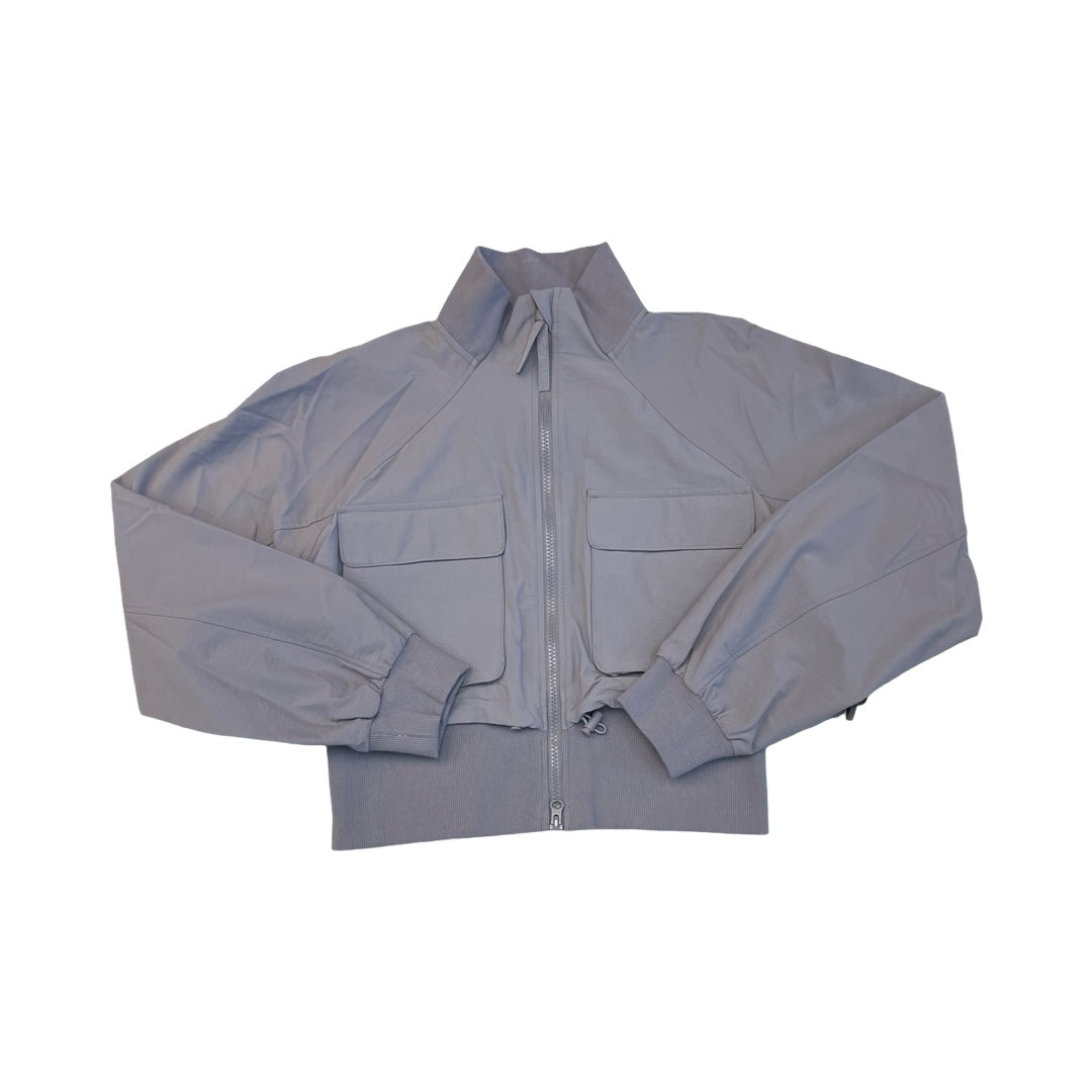 Athletic Jacket By Flx In Purple, Size:M