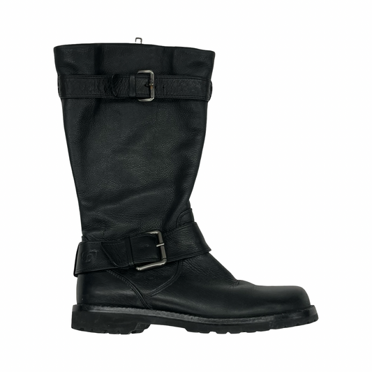 Boots Leather By Gentle Souls In Black, Size:6