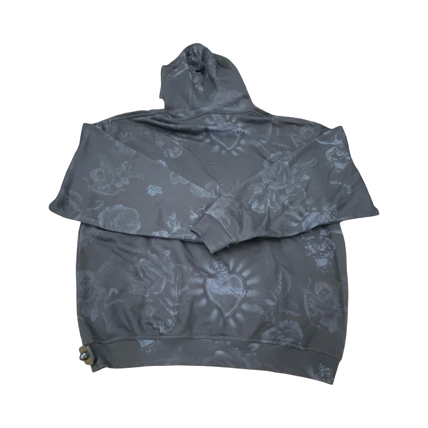 Sweatshirt Hoodie By Cmc In Black & Grey, Size:L