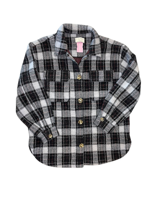 Jacket Shirt By Z Supply In Grey, Size:M