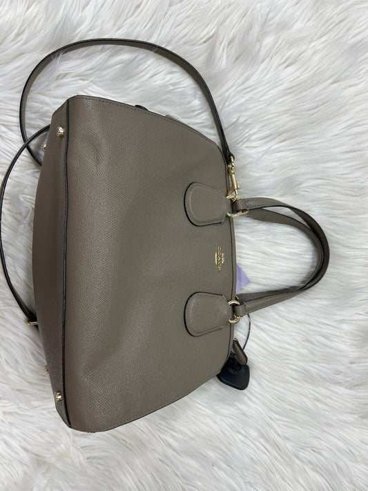 Handbag By Coach In Taupe, Size:Large