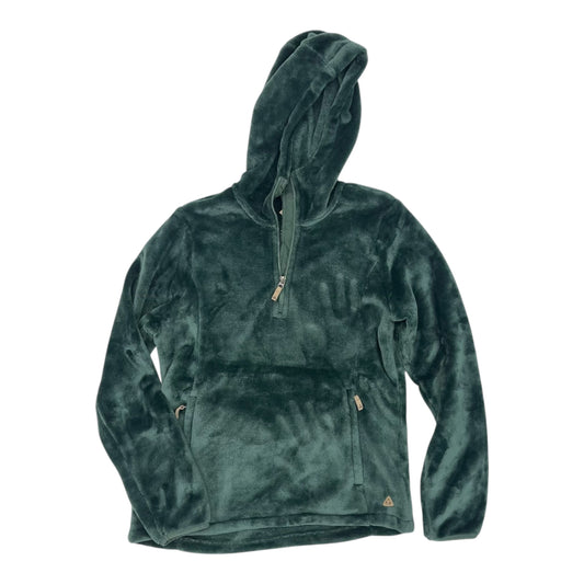 Athletic Sweatshirt Hoodie By Gerry In Green, Size:M