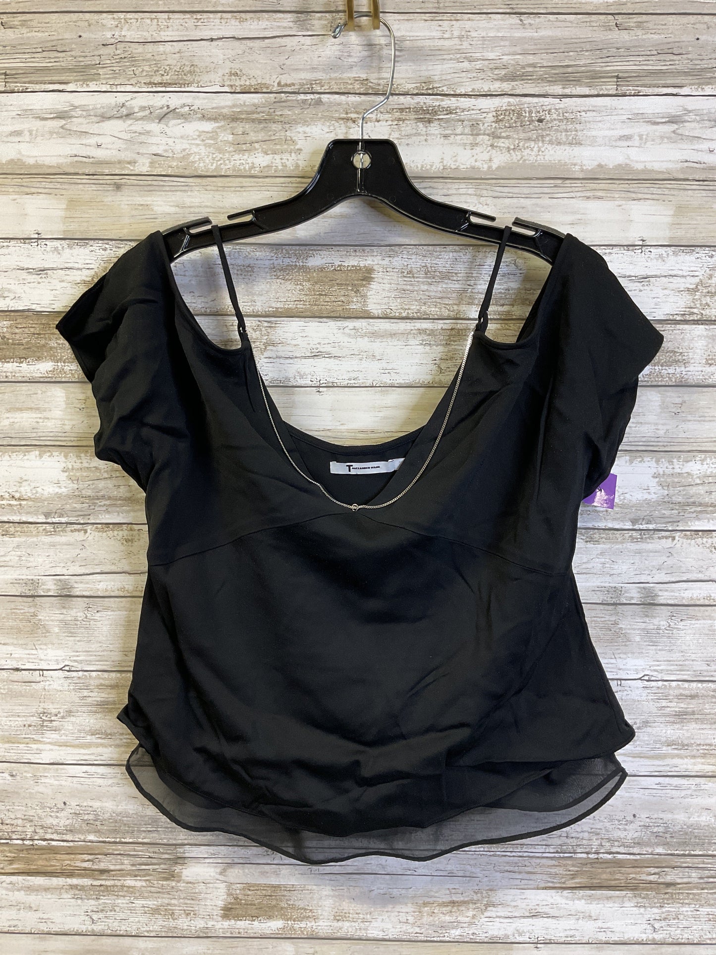 Top Ss Luxury Designer By Alexander Wang In Black, Size:4