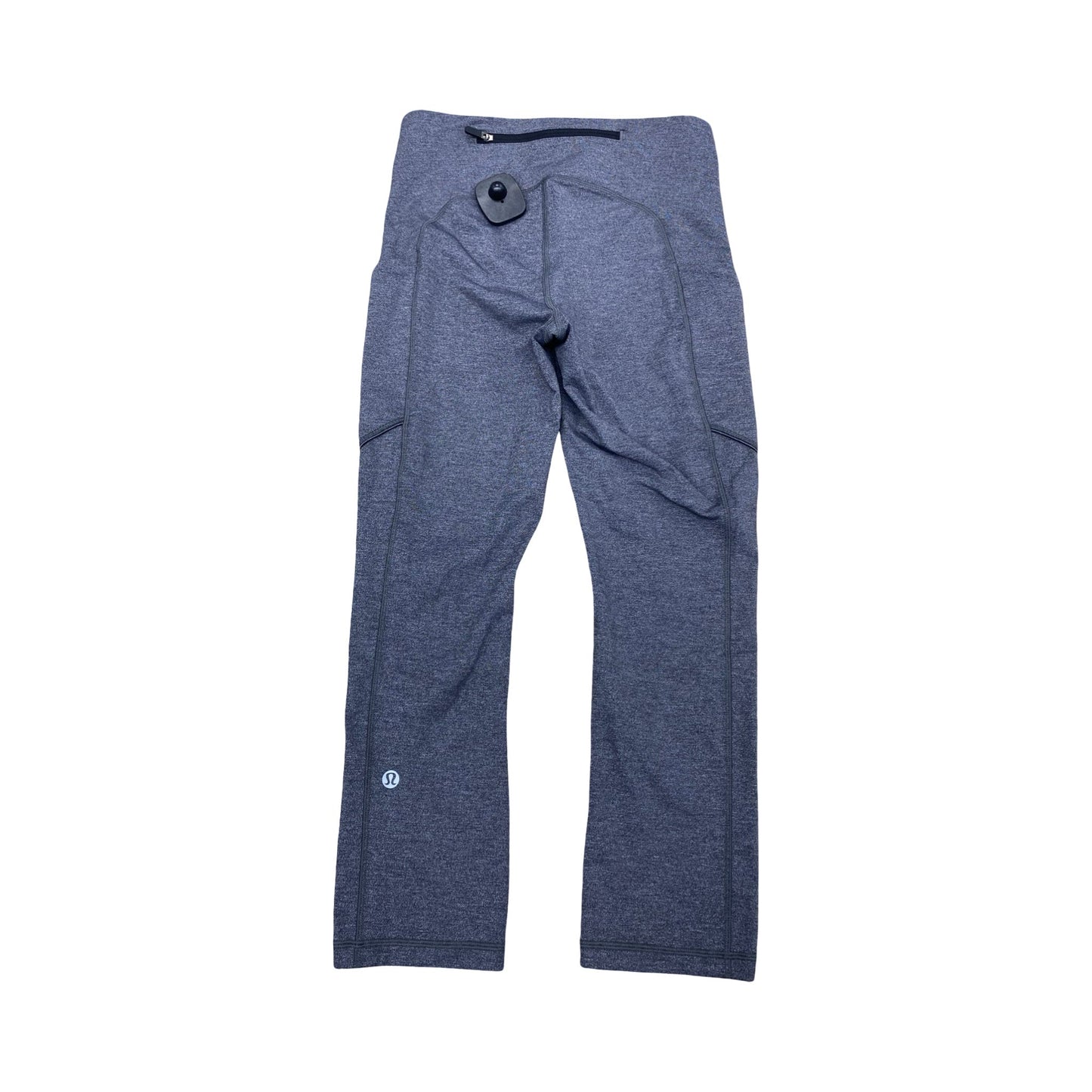 Athletic Leggings Capris By Lululemon In Grey, Size:4