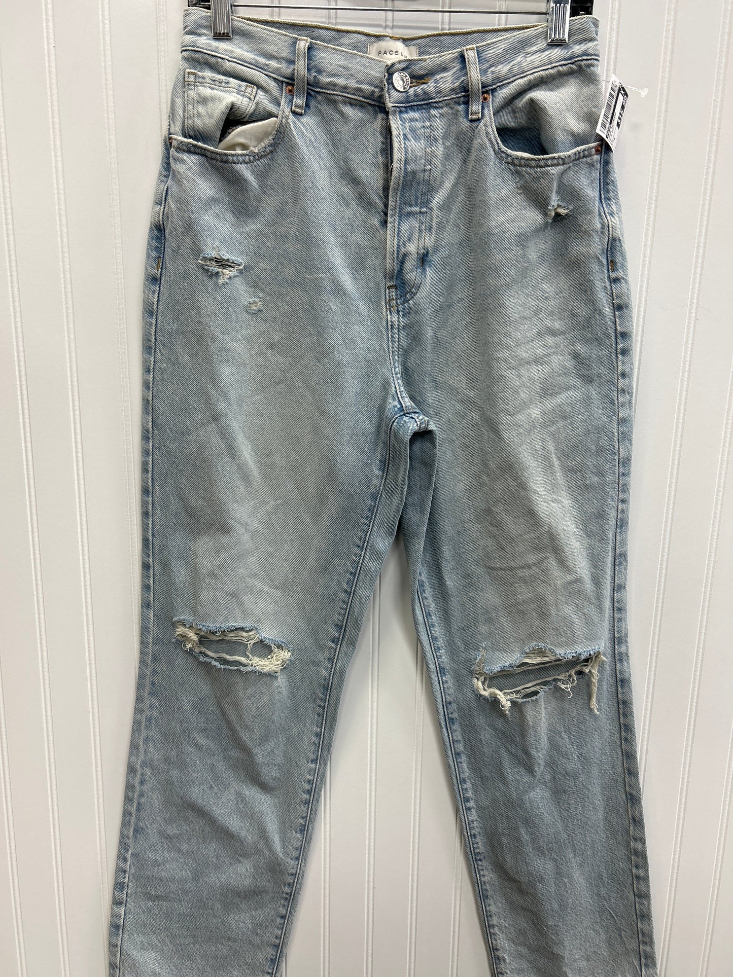 Jeans Boyfriend By Pacsun In Blue Denim, Size:6