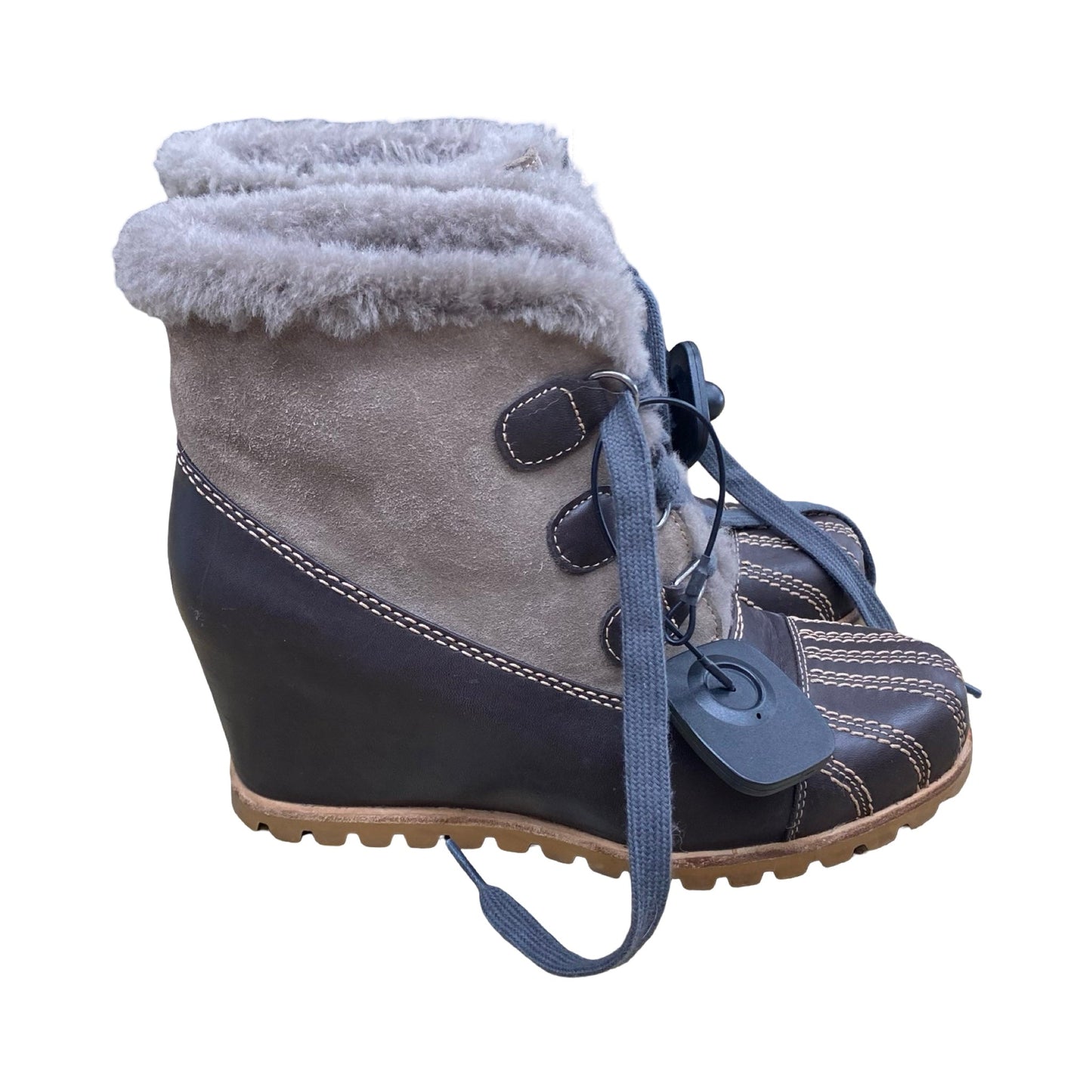 Boots Designer By Ugg In Brown, Size:7.5