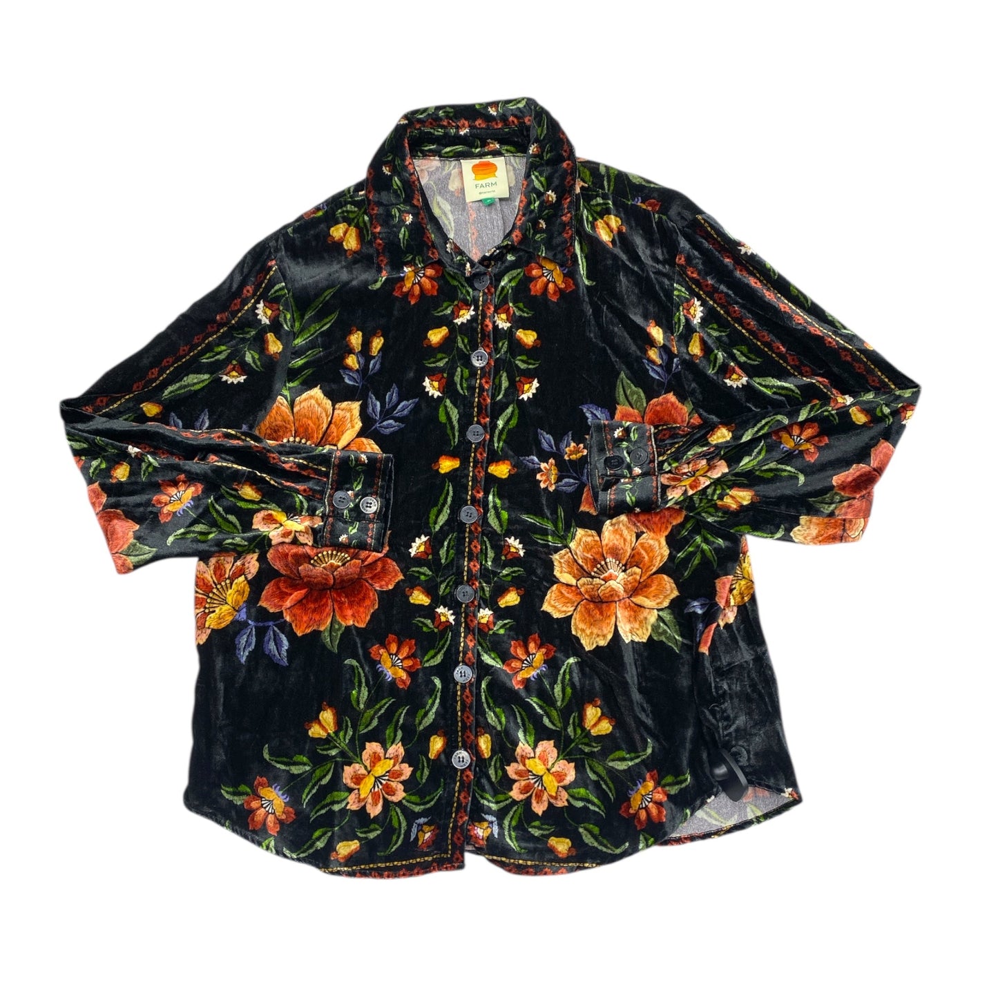 Top Ls Designer By Farm Rio In Multi, Size:M