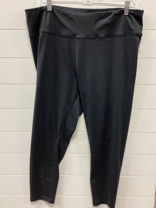 Athletic Leggings By Maurices In Black, Size:2X