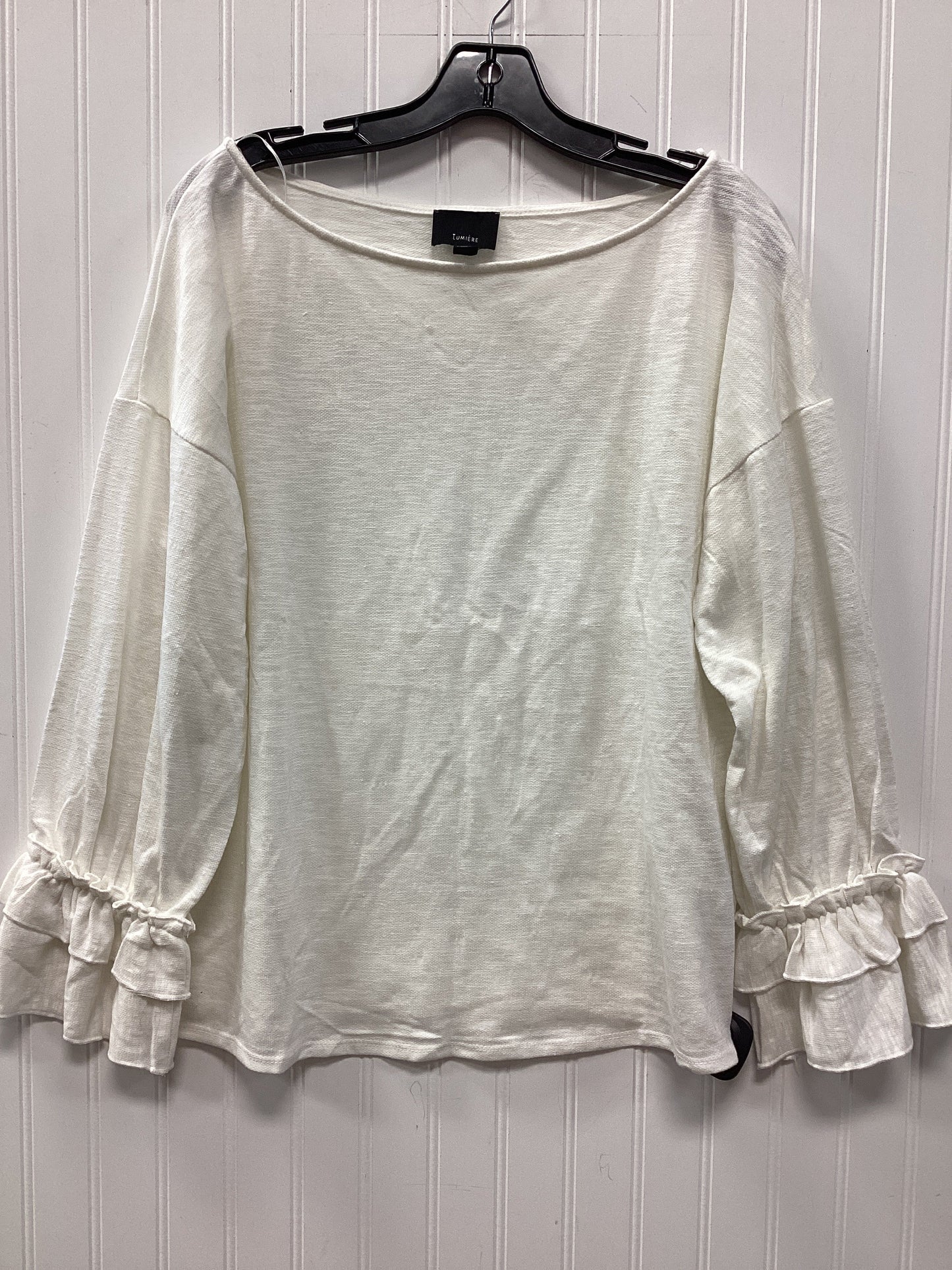 Top Ls By Lumiere In White, Size:L