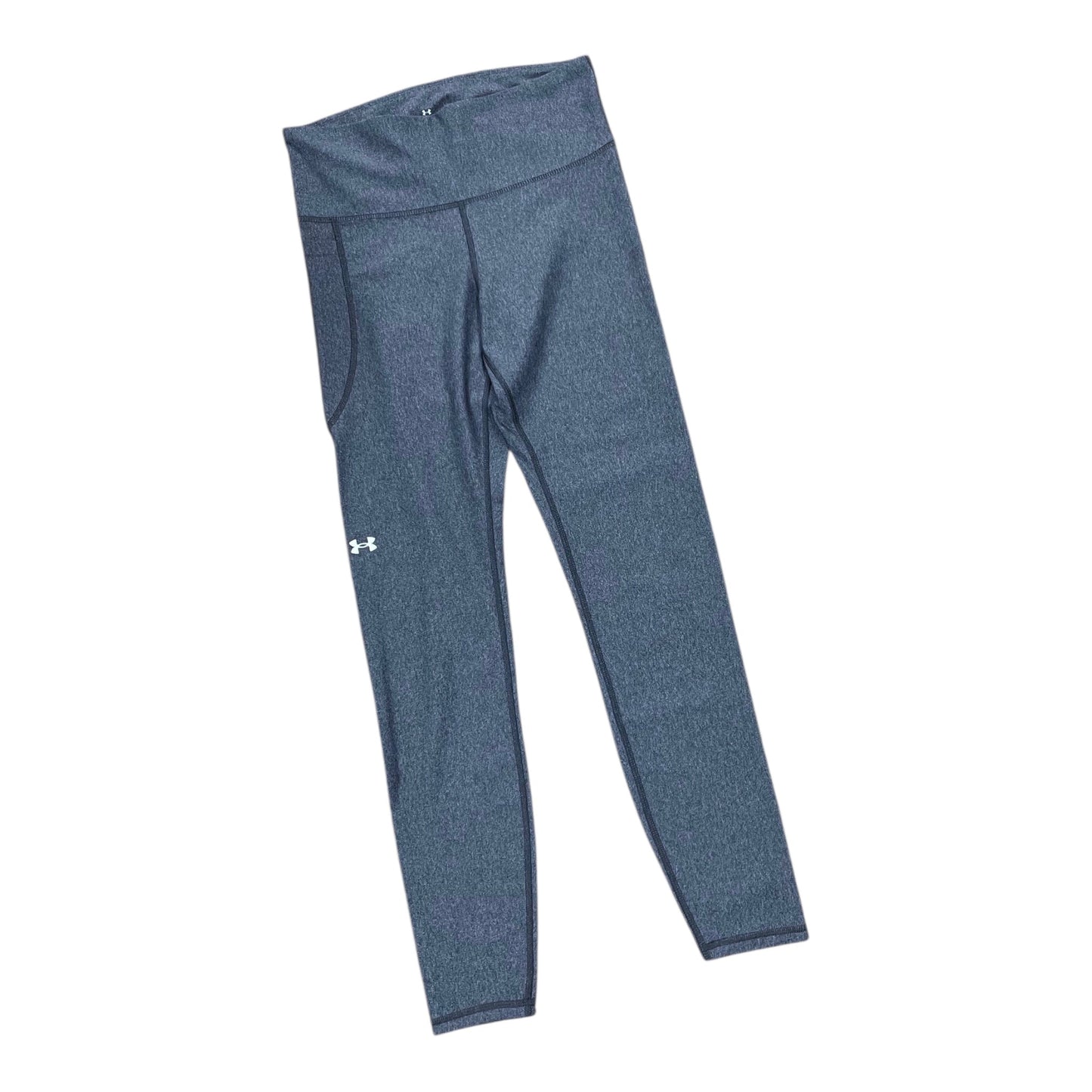 Athletic Leggings By Under Armour In Grey, Size:M