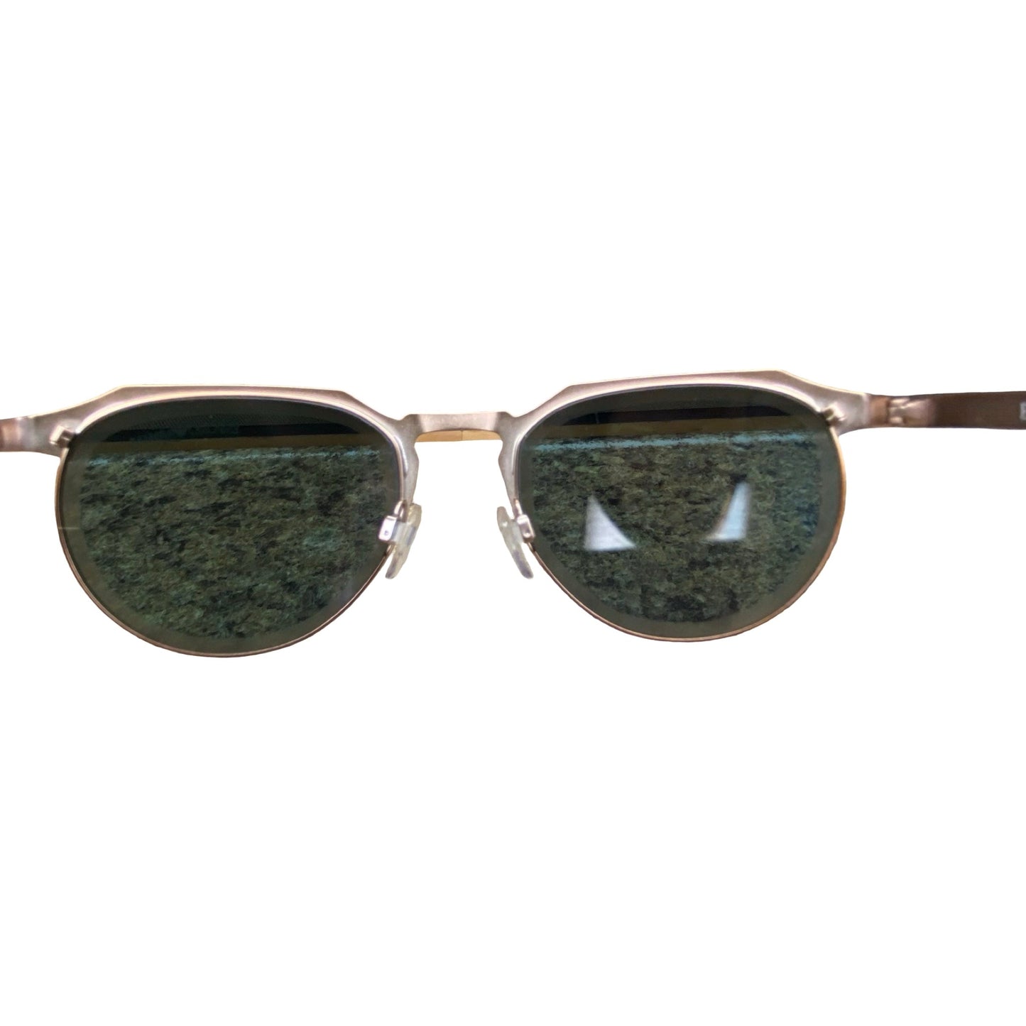 Sunglasses By Emporio Armani In Rose Gold, Size: