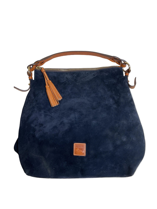 Handbag Designer By Dooney And Bourke In Navy, Size:Large