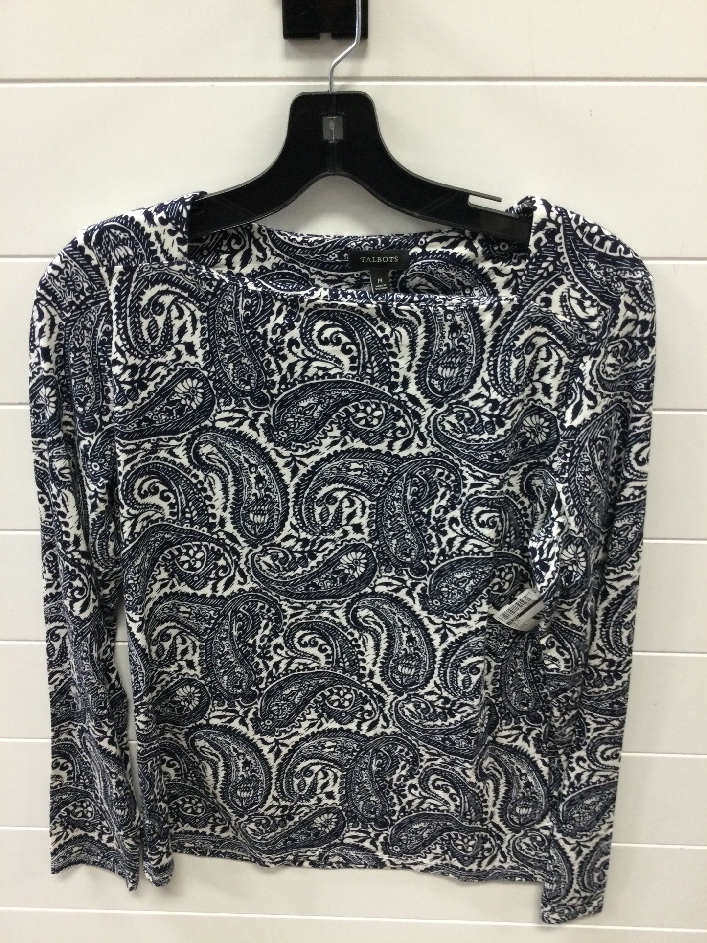 Top Ls By Talbots In Navy, Size:M