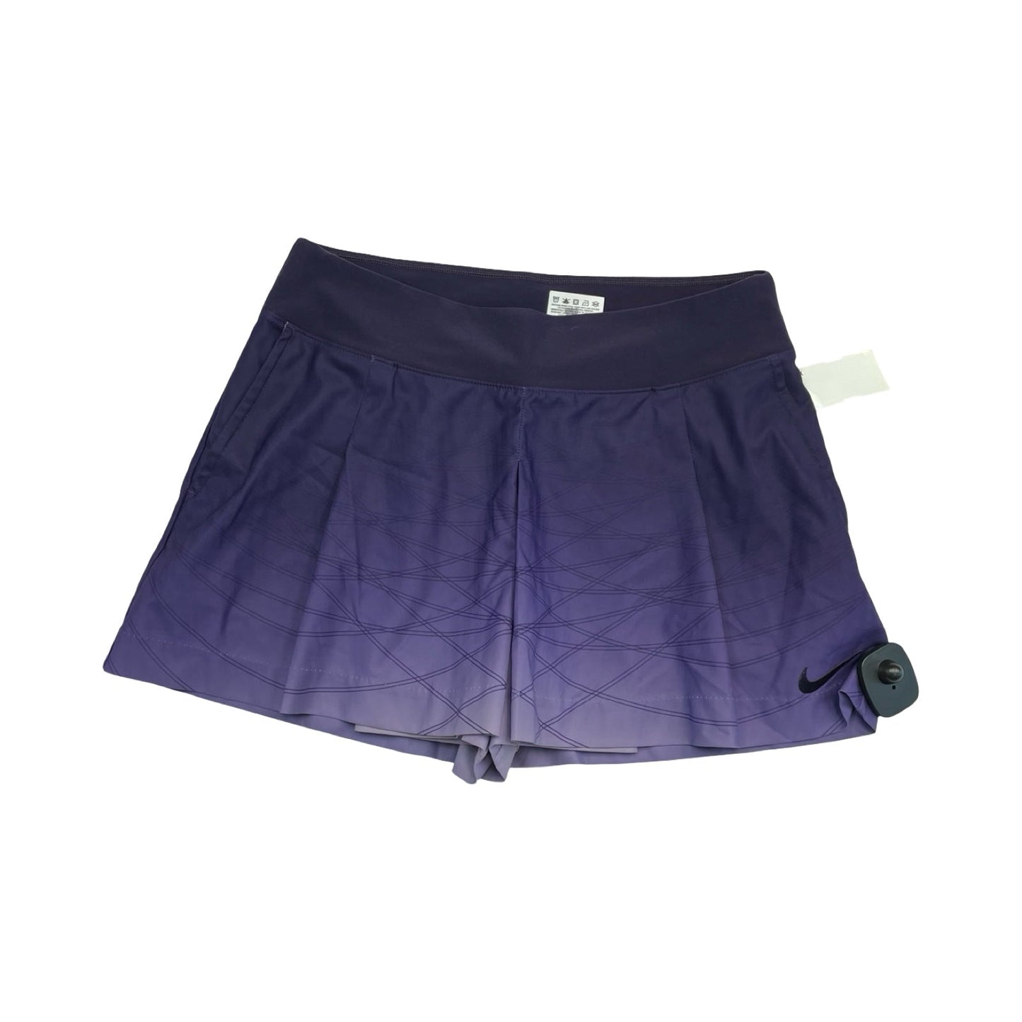 Athletic Skort By Nike In Purple, Size:M