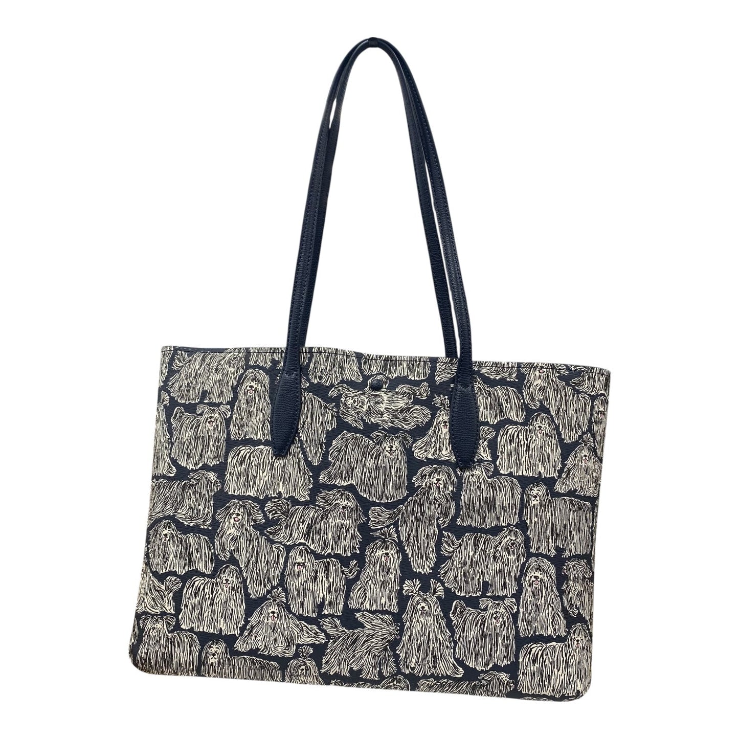 Tote Designer By Kate Spade In Blue, Size:Medium