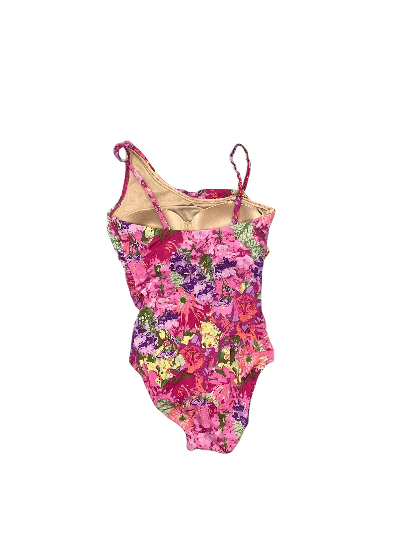 Swimsuit By Garnet Hill In Floral Print, Size:M