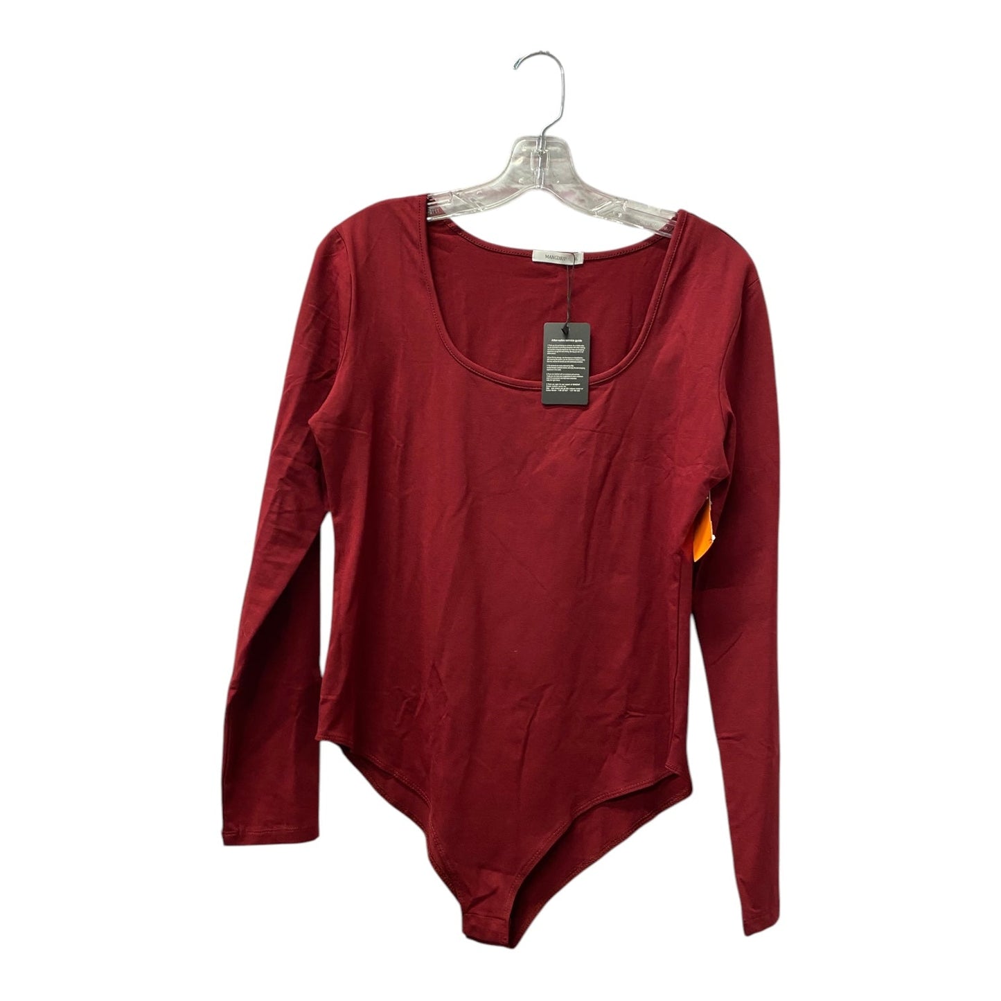 Bodysuit By Mangdiup In Red, Size:Xl