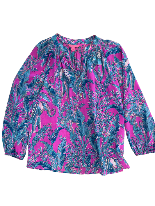 Blouse Designer By Lilly Pulitzer  Size: L