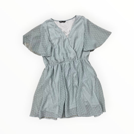 Dress Casual Midi By Shein In Blue, Size:L