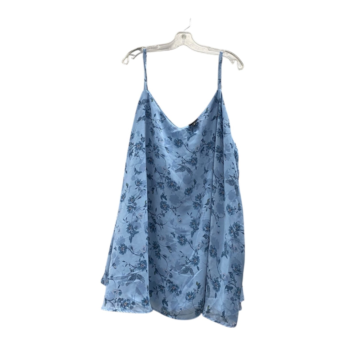 Top Sleeveless By Torrid In Blue, Size:5