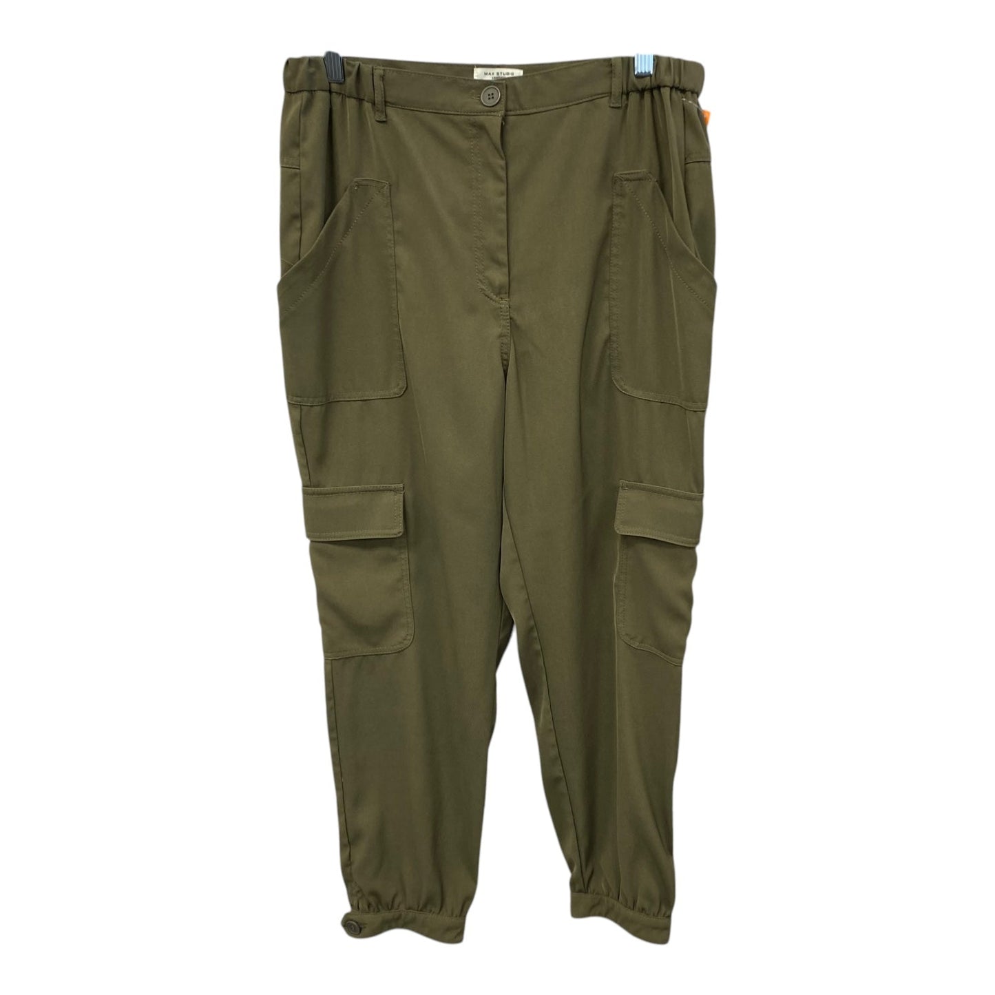 Pants Cargo & Utility By Max Studio In Green, Size:12