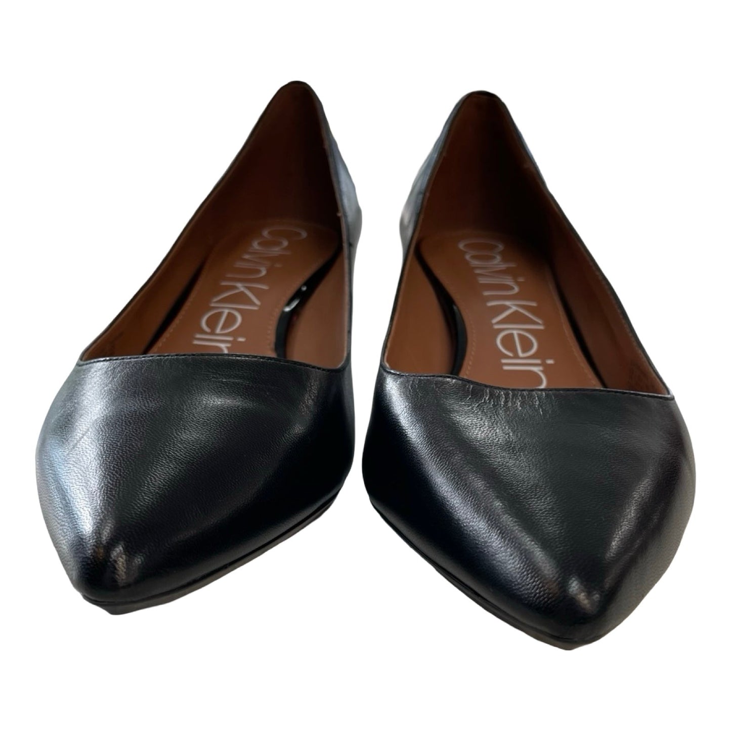 Shoes Heels Kitten By Calvin Klein In Black, Size:11