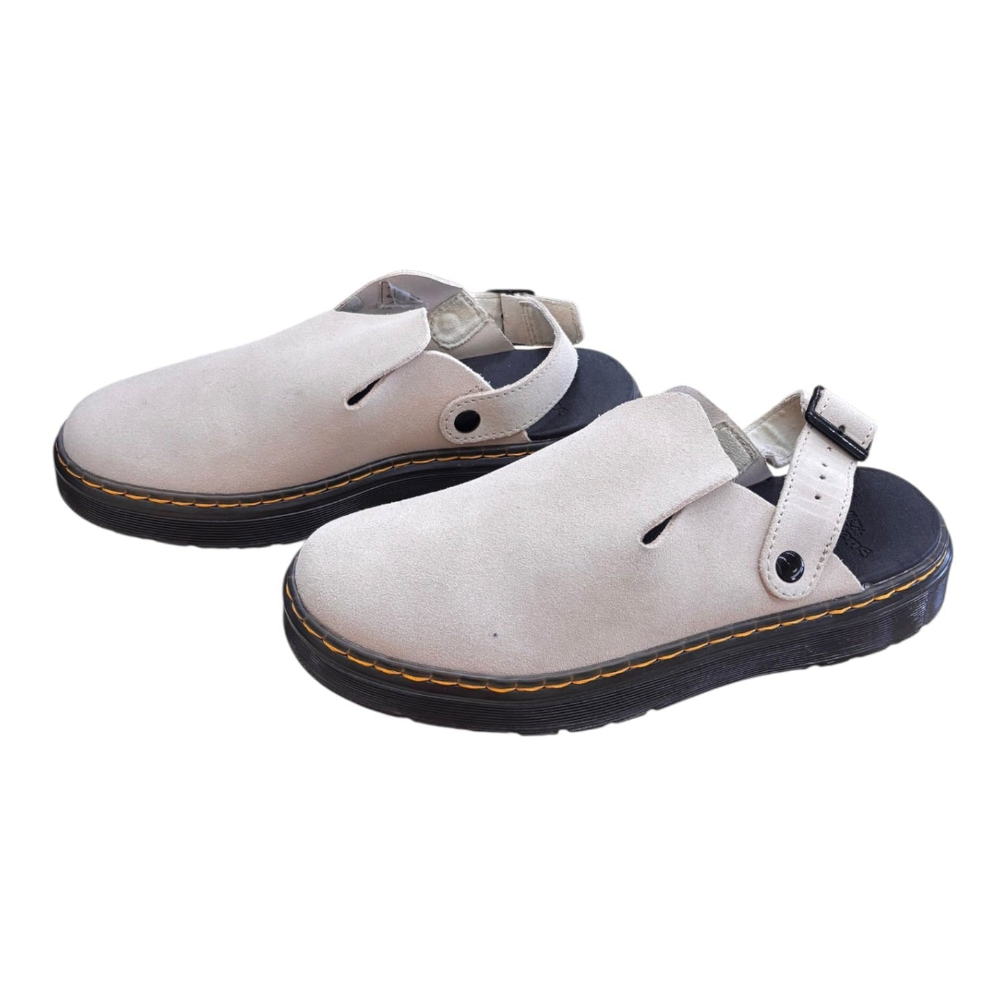 Shoes Flats By Dr Martens In Beige, Size:8