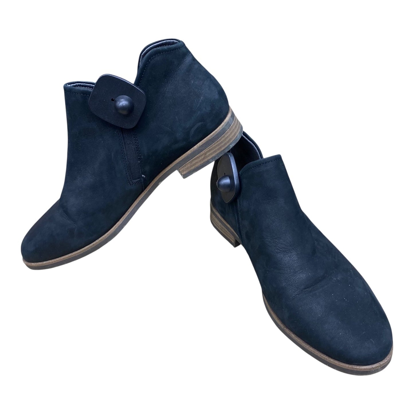 Boots Ankle Flats By Dr Scholls In Black, Size:9.5