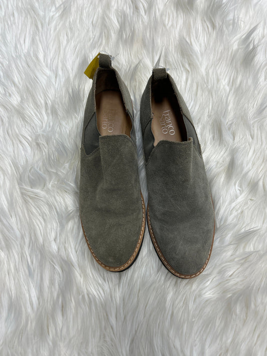 Shoes Flats By Franco Sarto In Grey, Size:9.5