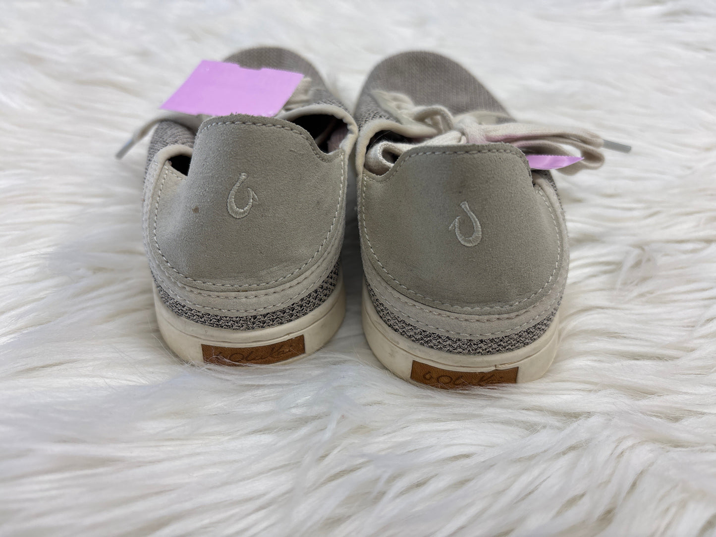 Shoes Flats By Oli & Hali In Grey, Size:6.5